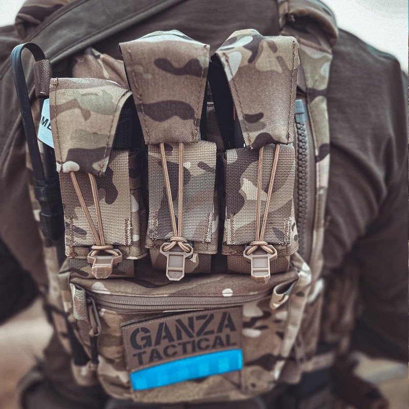PETAC GEAR TacTical BackPack,Zip On Back Panel Banger For V5