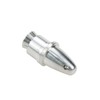 Mcredy 5Pcs RC Airplane Bullet Spinners Propeller Adapter Saver Silver