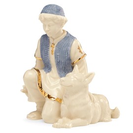 Lenox 853743 First Blessing Nativity Shepherd & Dog Figurine