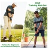 PICKLETECH Golf Wrist Training Aid with Wrist Fixed Bar, Arm