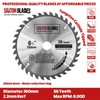 4X Saxton TCT Circular Wood Saw Blades 160mm x 20mm