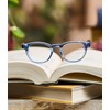 eyebobs Clearly… Unisex Premium Readers, Blue Crystal, 1.00 Magnification