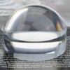 YOCTOSUN 2.5 Inch Dome Magnifier 5X Acrylic Paperweight Reading Magnifying