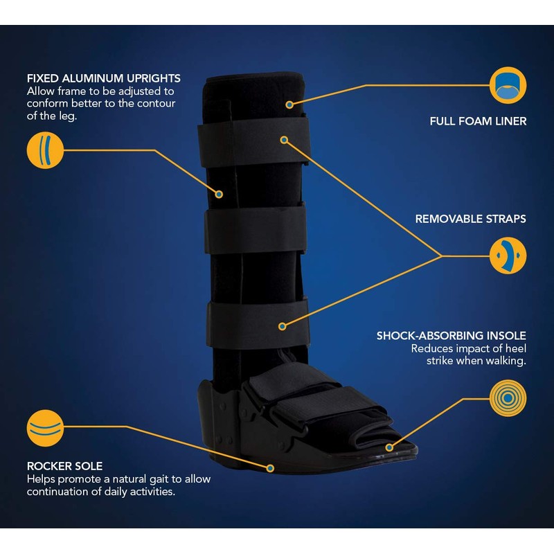United Ortho 12005 Standard Walking Boot, Medium
