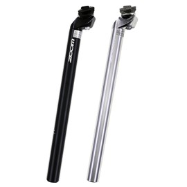 DJC Bike Seatpost for MTB Road Bike Gravel Aluminum Lightweight 25.4mm 26.8 27.2 28.6 30.4 30.9 31.6mm Black Silver City Lady Bike (Black, 30.9mm)