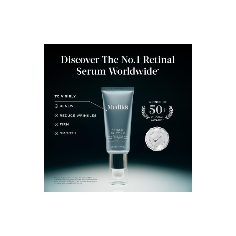 Medik8 Crystal Retinal 6, S?rum Nocturno de Retinal Estable