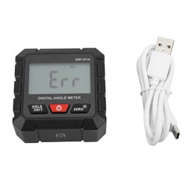 Digital Angle Finder 4 X 90 Deg Magnetic Auto Screen Flip Accurate Angle Measurement Tool for Woodworking Maintenance