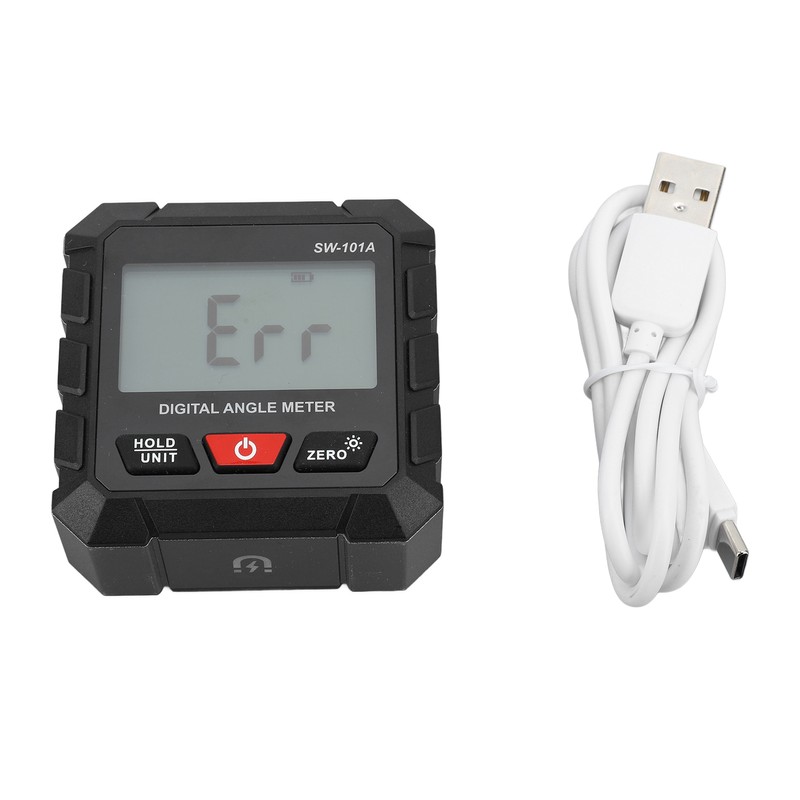 Digital Angle Finder 4 X 90 Deg Magnetic Auto Screen