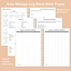 Auto Mileage Log Book – Vehicle Maintenance Log Book, Miles