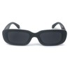 YooThink Rectangle Sunglasses for Women Men Small Narrow Square Frame