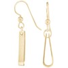 Minimalist Teardrop 14k Gold Filled Dangle Earrings For Women Unique
