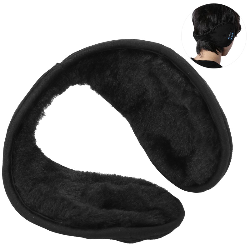 Winter Earmuffs Music for Bluetooth 5.0 Soft Skin Friendly Rechargeable