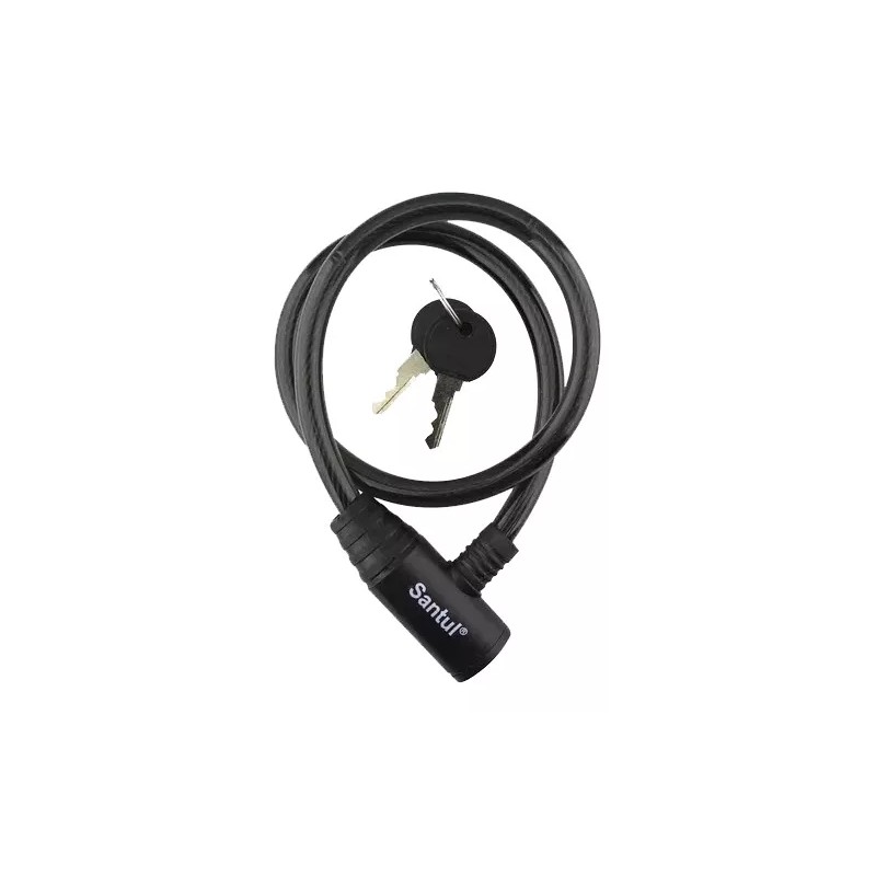 Santul Kit Candado De Cable Con Llave + Juego Luces