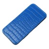 Pu Pocket Card Holder Protector De Tarjetas De Crédito Azul