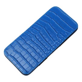 Pu Pocket Card Holder Protector De Tarjetas De Crédito Azul