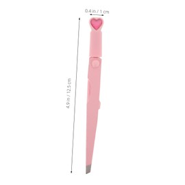 BIUDECO Precision Eyebrow Trimmer Tweezer Set Stainless Steel Beauty Tool for Eyelash Brow Shaping