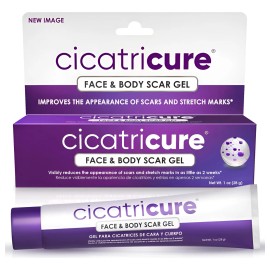 Cicatricure Gel Para Cicatrices Y Estrías, 1oz