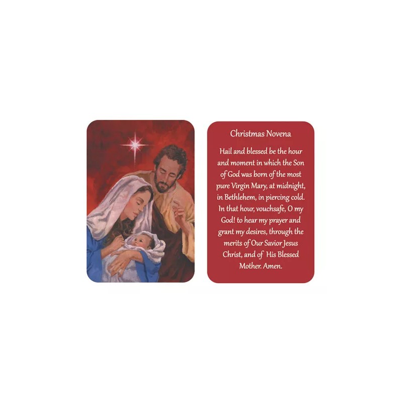 *X'mas- Holy Card/Wallet Size-"Christma