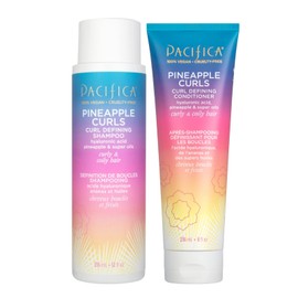 Pacifica Pineapple Curls Shampoo and Conditioner Set for Curly Hair 20 Fl Oz
