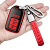 Autophone for Honda Key Fob Cover with Keychain Soft TPU