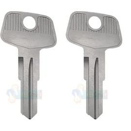 Pair of Replacement Keys for Yakima SKS Ski, Roof, Cargo Box, Carrier Racks and Crossbars with Code Series A131-A155 Cut to Your Code. (A138)