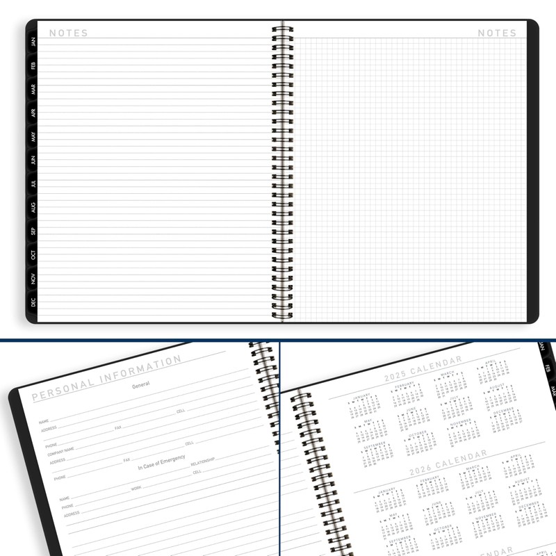 AT-A-GLANCE 2026 Planner, Monthly, 9" x 11", Large, Contemporary Lite,