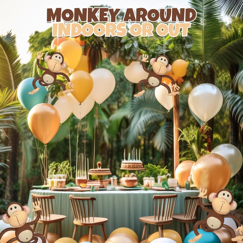 Vaulted Skulls & Co Inflatable Monkey Prop | Blow Up