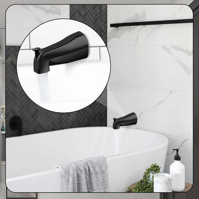 Bathtub Faucet for 1/2" Copper Water Tube, Tub Spout with