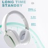 AYI Premium Active Noise Cancellation Bluetooth Headset Over Ear Headphones