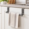 Over Cabinet Towel Bar for Kitchen and Bathroom – 9.06