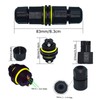ILSSLI Junction Box Outdoor Waterproof IP68 Electrical Cable Connector 2