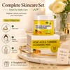 Turmeric Kojic Acid Cleansing Pads for Face – 50 Exfoliating