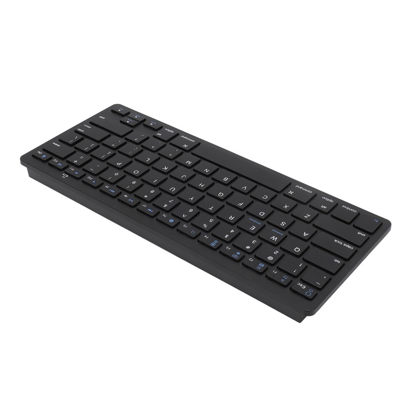 78 Keys Wireless Keyboard with Silent Buttons Ultra Slim Bluetooth