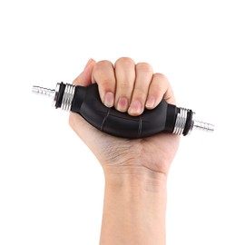 Fuel Pump Line Hand Primer Bulb Rubber & Aluminum Gas Petrol for Car Boat Motorcycles Marine Outboard (10mm)