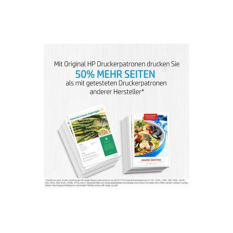 HP 901 Original 2 Printer Cartridges Multipack Blue / Yellow