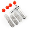 InnovaGoods Pastelra V0103383 Pastelra Aluminium Tooth and Sleeve Making Machine