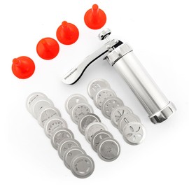 InnovaGoods Pastelra V0103383 Pastelra Aluminium Tooth and Sleeve Making Machine