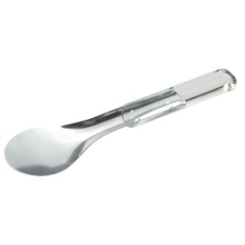 Piazza Spatola per Dolci e Gelato 25 cm In Acciaio Inox e plastica - Spatole Cucina Professionali per Gelaterie, Bar, Pasticcerie e Ristoranti dal Design Moderno Made in Italy