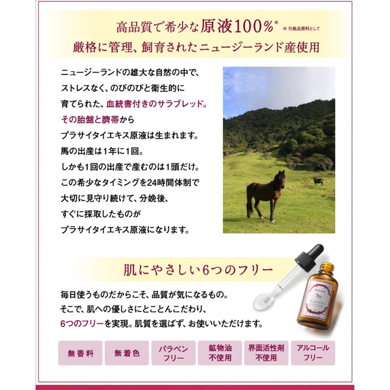 FRACORA Placenta Essence, 1.0 fl oz (30 ml)