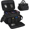 IBVIVIC Gig Band Cable File Bag With Adjustable Dividers Dj
