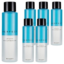 Misha Missha Perfect Lip & Eye Remover, 155ml, 6 pieces / 미샤 퍼펙트 립앤아이 리무버, 155ml, 6개