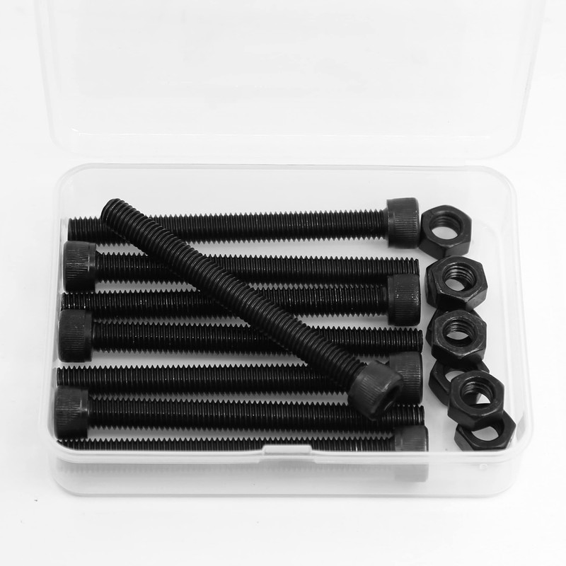 M8 x 90 mm, 8 pieces Allen screw and nut