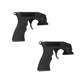 Spray Paint Can Gun,Instantly Convert Spray Cans Into Spray Guns - Universal Compatible for 243546 Spray Grip,Fits Black Spray Paint, Adhesives,Lubricants(2 PCS)