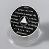 deDecoml 4 Year Sobriety Coin - Lake Triangle Medallions and