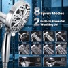 High Pressure Magnetic Shower Head with handheld - 10 Spray