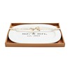 Mud Pie Mr. & Mrs. 2023 Platter, 12' x 17',