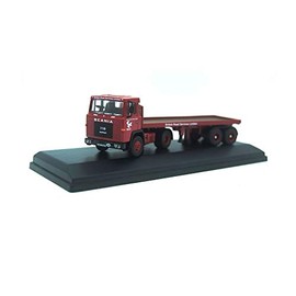 Oxford Diecast 76SC110002 Scania 110 Flatbed Trailer BRS