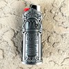 Metal Lighter Case Fits BIC, It Covers Standard Full Size