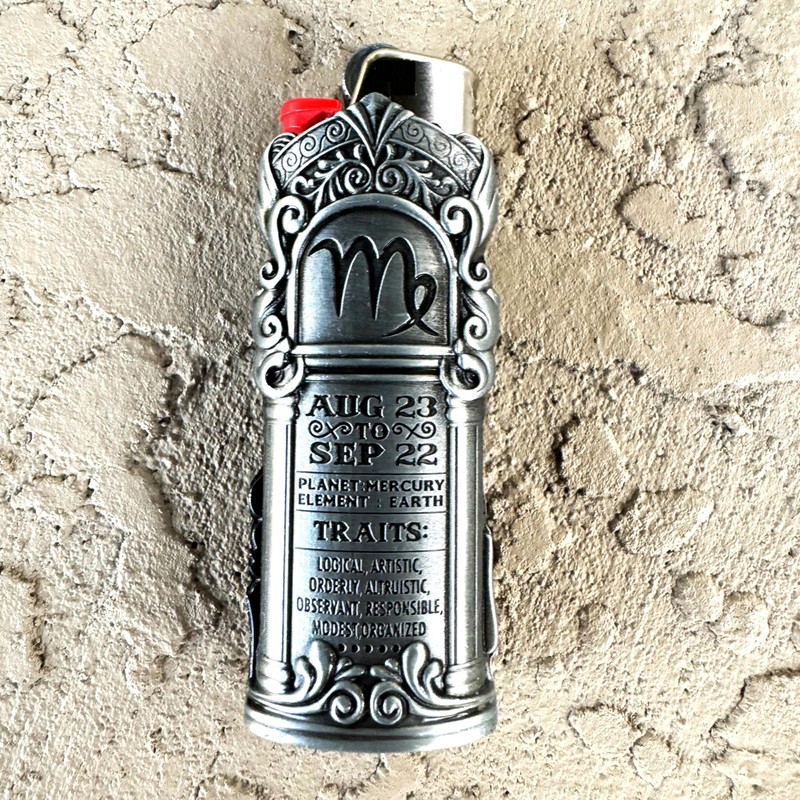 Metal Lighter Case Fits BIC, It Covers Standard Full Size