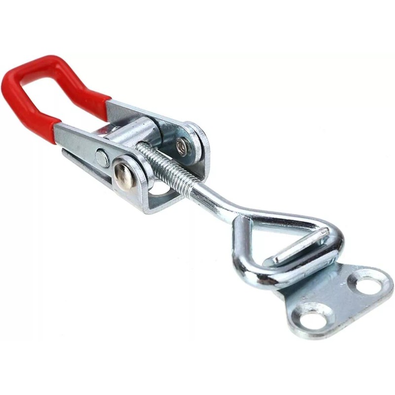 Unbranded 2Pcs Heavy Duty Steel Toggle Latch Catches Adjustable Lock